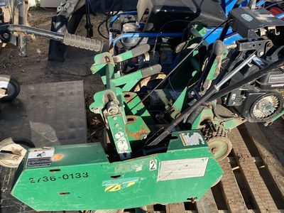 Used non running sod cutters (10) Aerator (1).