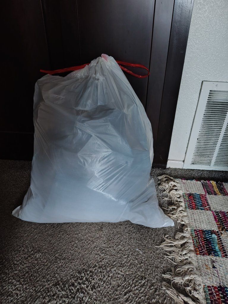 Large Bag of Assorted Used Clothing - Mixed Styles & Sizes