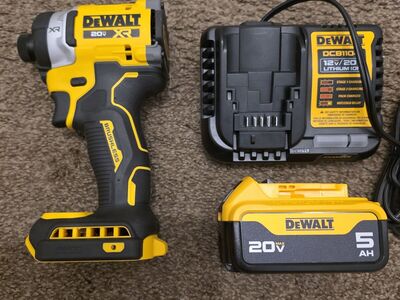 New Dewalt 20V MAX XR Impact Driver Kit