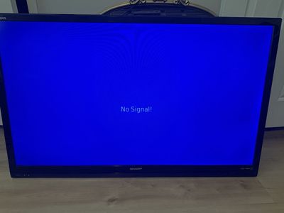 Sharp AQUOS LCD TV - Black