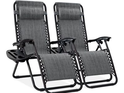 Set of 4 Zero Gravity Lounge Chairs