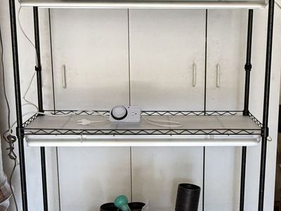 Indoor seed-starting setup/indoor growing station