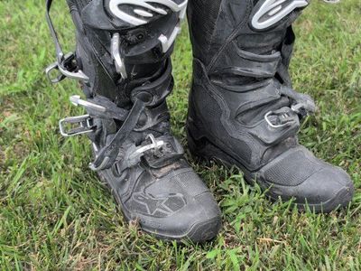 Alpinestars Tech 7 Motocross Boots Black Size US 11 EU 45.5