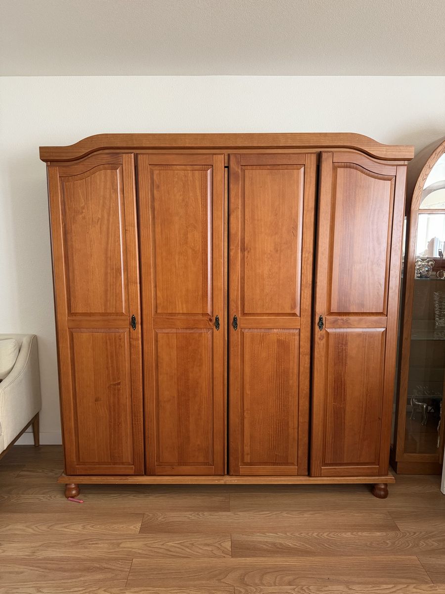 Solid Wood Dresser Wardrobe Armoire