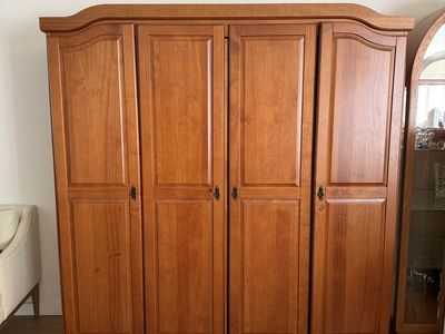 Solid Wood Dresser Wardrobe Armoire