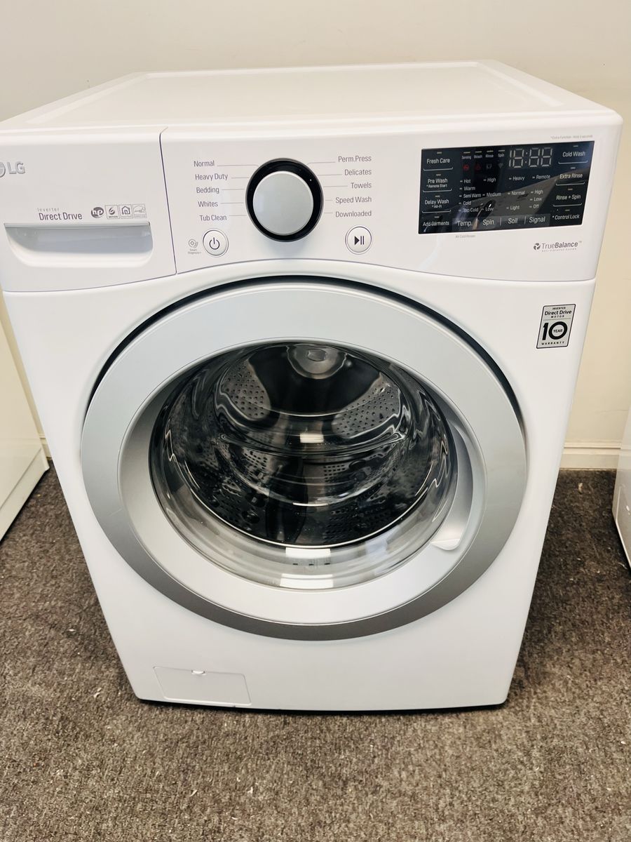 Front and top load washing machines