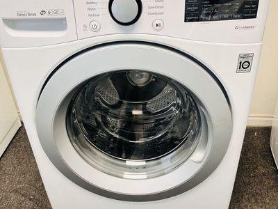 Front and top load washing machines