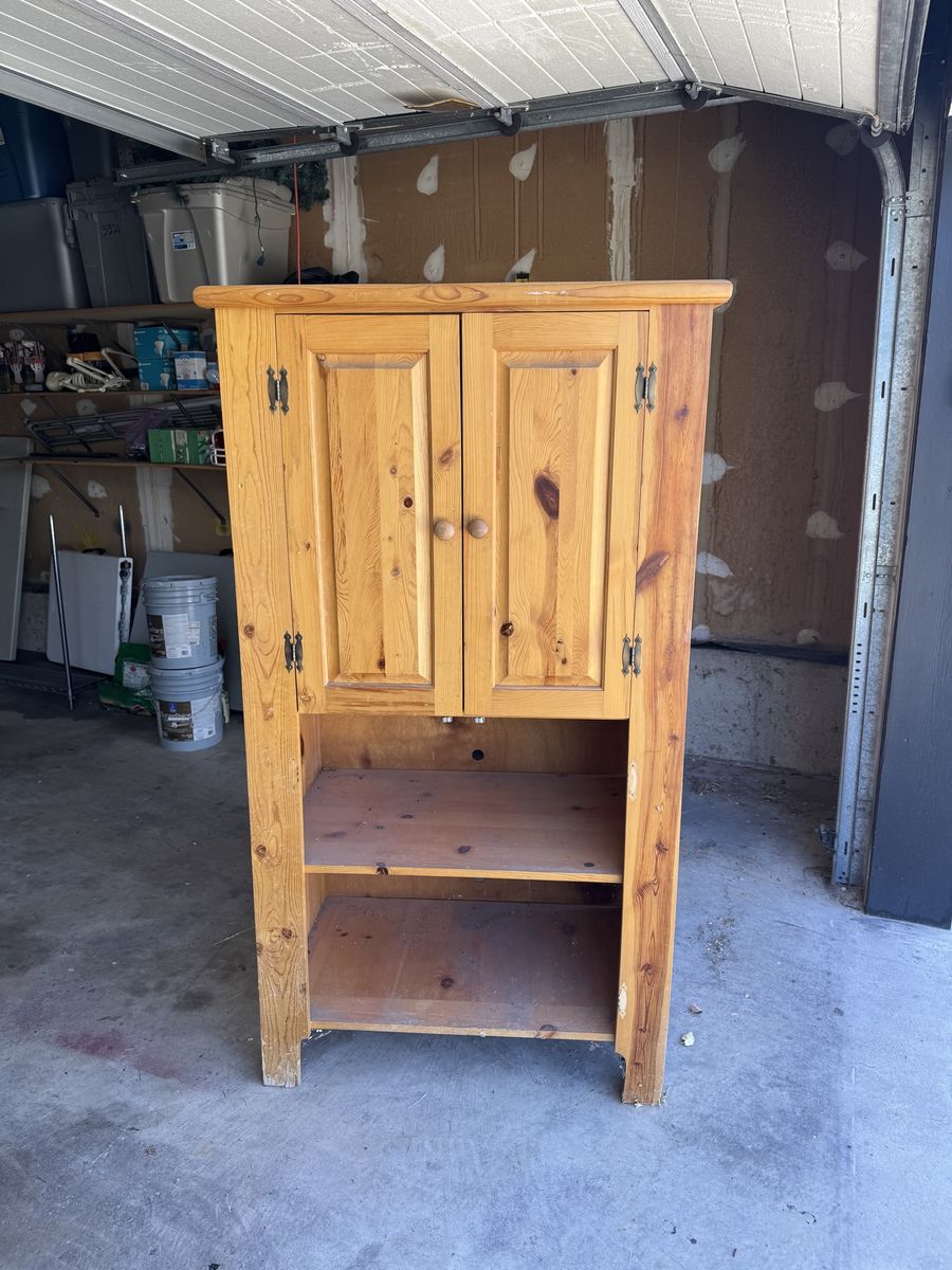 Wood Armoire