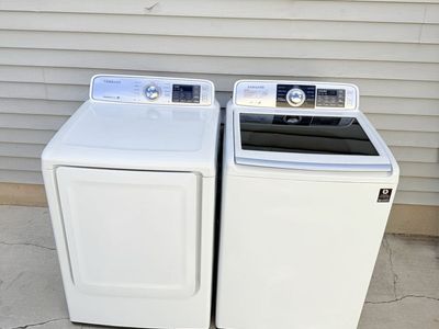 Samsung washer and electric dryer