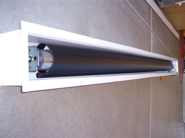 Brand New Draper Electric, Motorized in-ceiling Projector Screen!