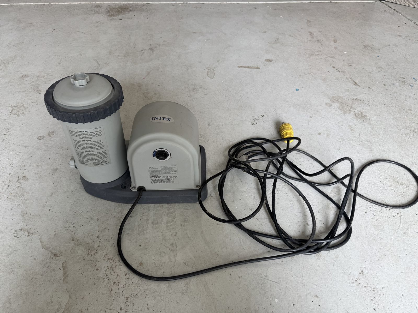 Intex pool filter Krystal clear 635t