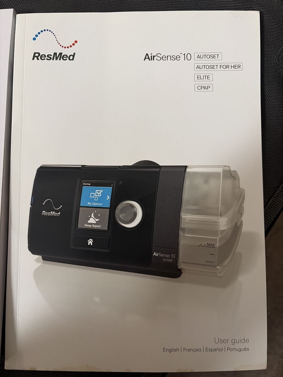 ResMed Air Sense 10 CPAP machine & accessories
