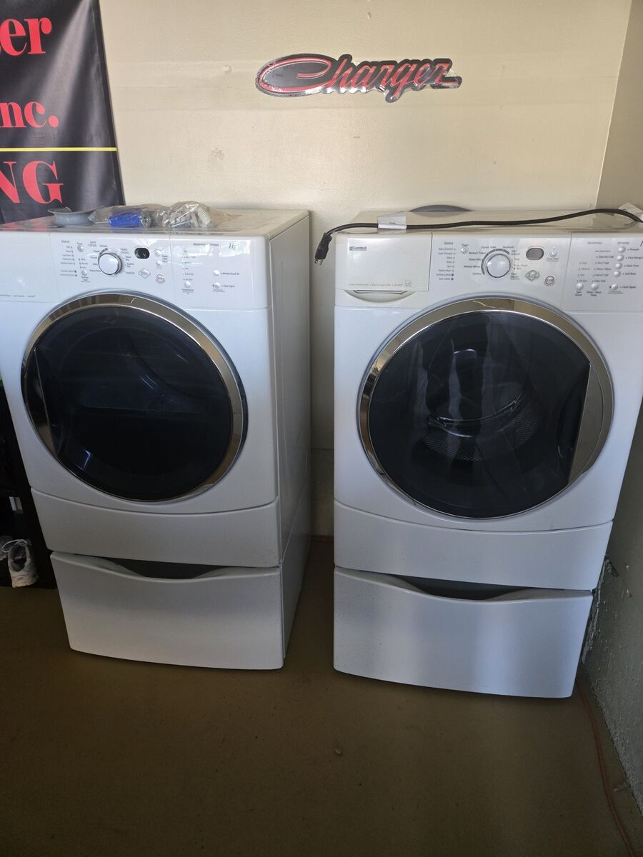 Kenmore front load washer and dryer set