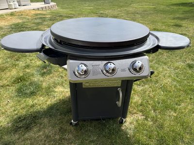 Cuisinart 360 XL Propane Griddle Outdoor Cooking Station - Lightly Used w/ Lid, Cover & Tools