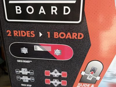 Switchboard 2 in 1 trick and cruiser skateboard