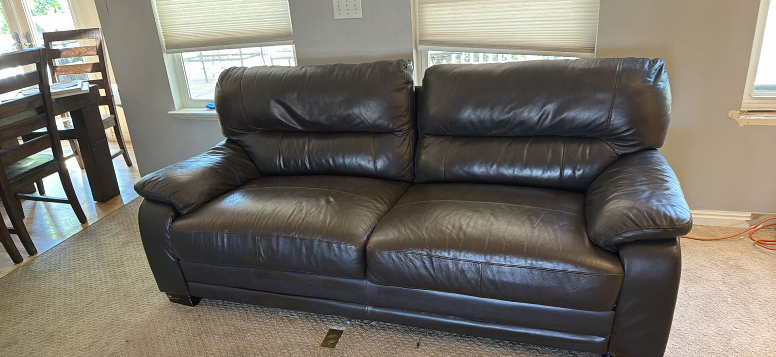 Costco Leather Furniture Set