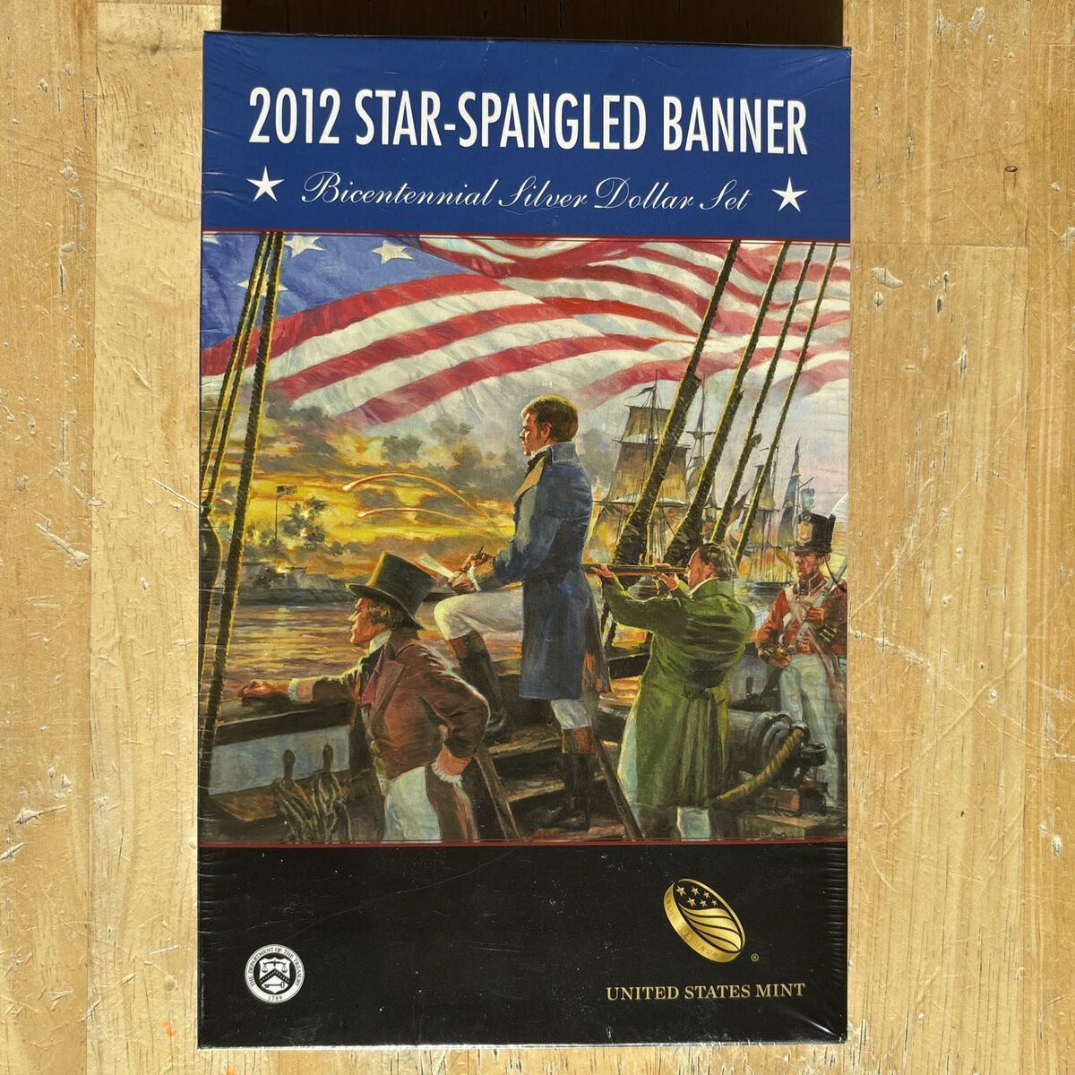 2012 star-Spangled Banner 90% Silver Dollar