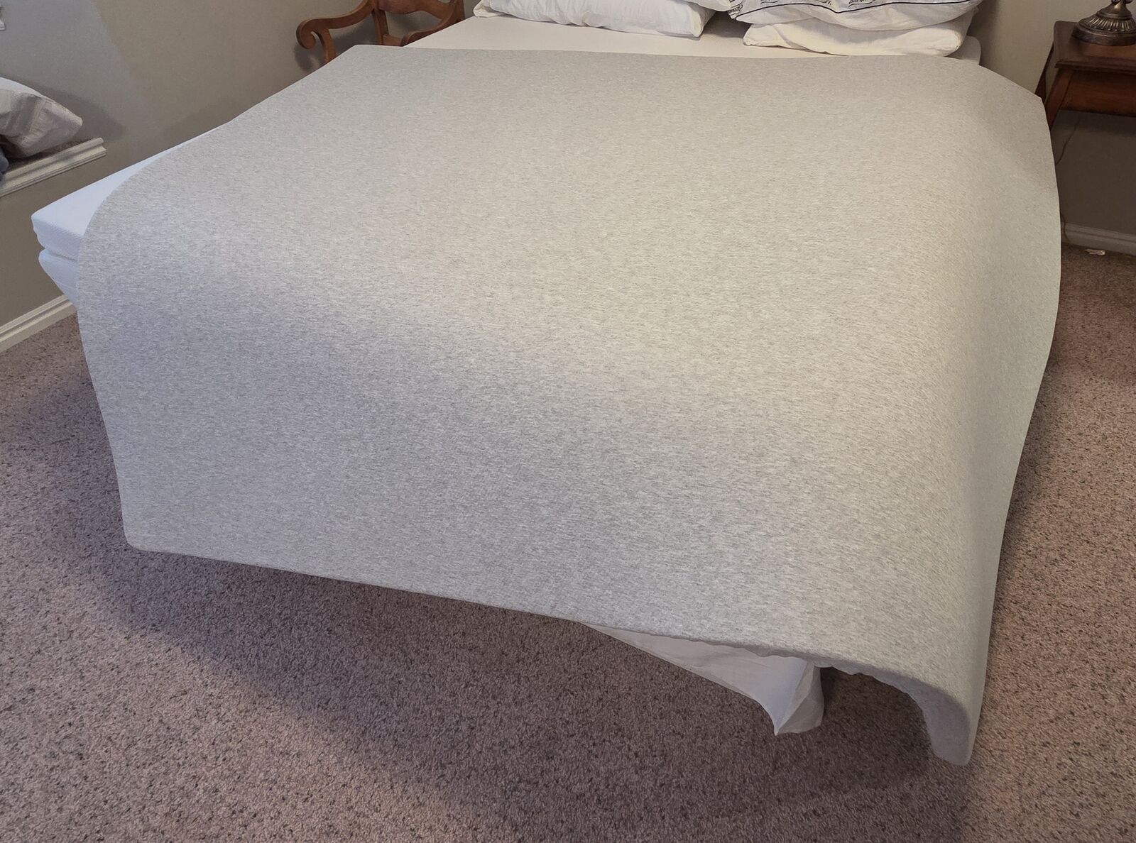 Cal King 2" Mattress Topper. LIKE NEW