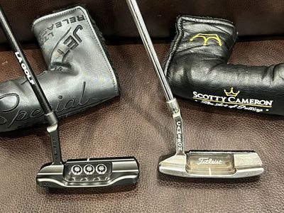 Scotty Cameron Newport 2 Art of Putting oilcan Tiger Woods