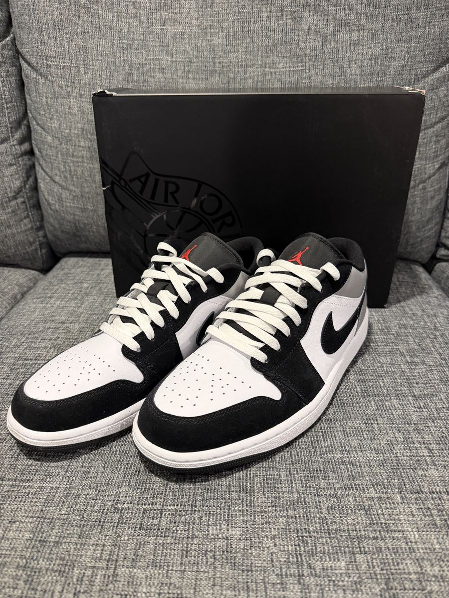 Air Jordan 1 Low SE "White Fire Red Black" Size 11 Used HF3148-106