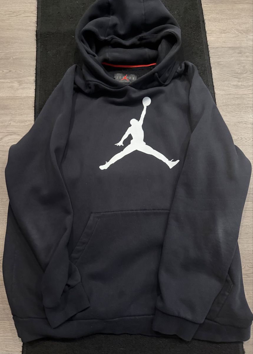 Jordan Jumpman Black Hoodie Sweatshirt XXL