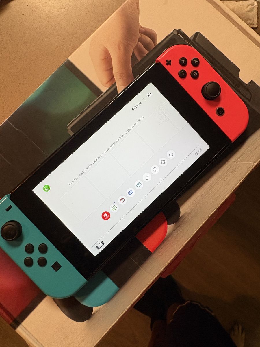 Nintendo Switch With All Accessories