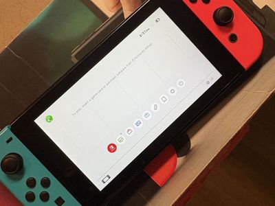 Nintendo Switch With All Accessories