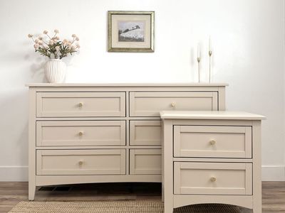 Beige Dresser Set