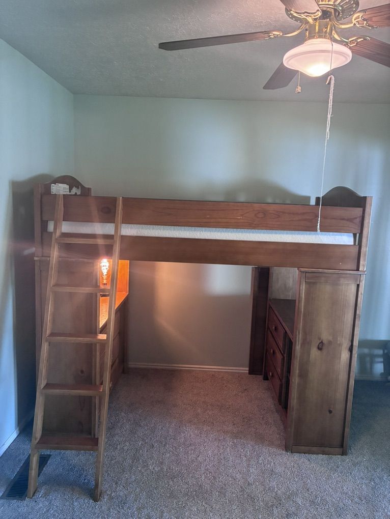 Wooden Loft bed