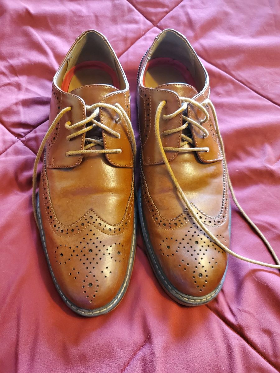 Temeshu Brown oxfords, size 10