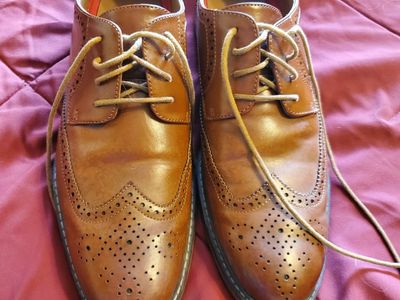 Temeshu Brown oxfords, size 10