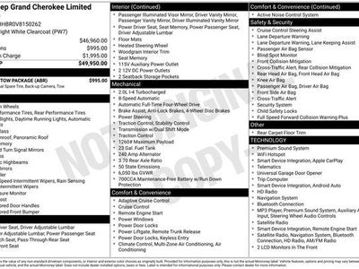 2027 Jeep Grand Cherokee Limited Reserve