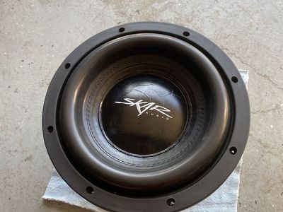 10” evl Skar Audio Car Subwoofer