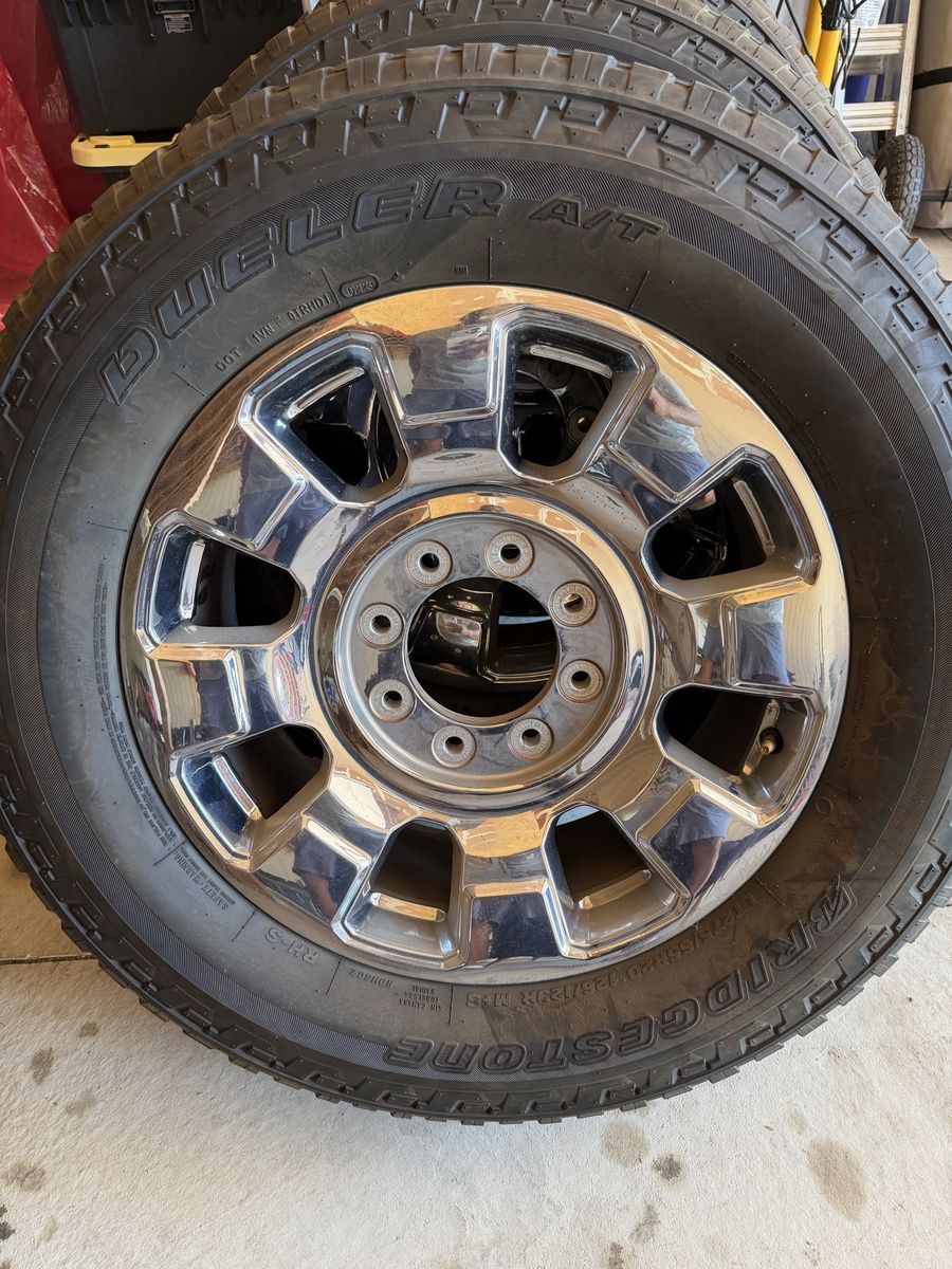 8x170 Ford super duty wheels and tires 