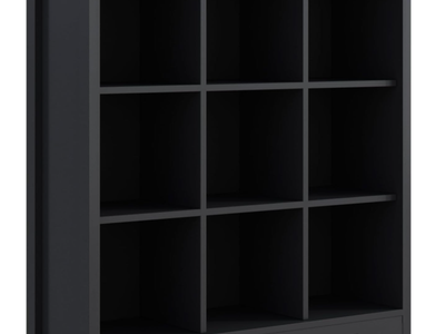 Modern 3-Tier 9-Cube Bookshelf / Storage Cabinet – New in Box