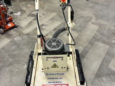 EDCO CONCRETE GRINDER TWO HEAD ONE PHASE 1.5 HP