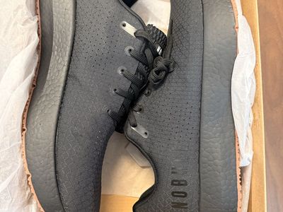 Brand New NOBULL Drive Ripstop Black Training Shoes Men's Size 10.5