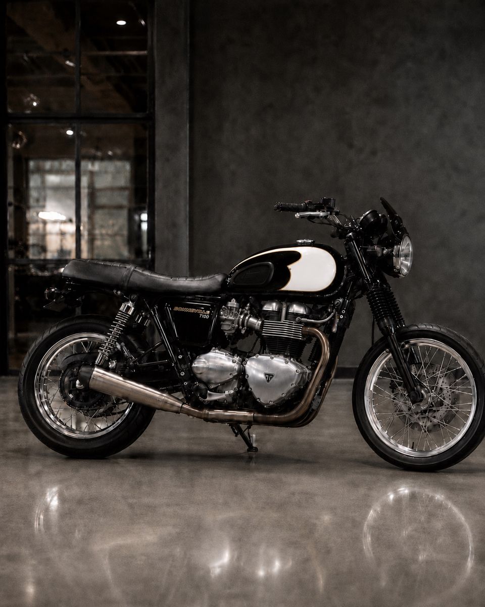 2007 Triumph Bonneville T100 Motorcycle - Clean Utah Title