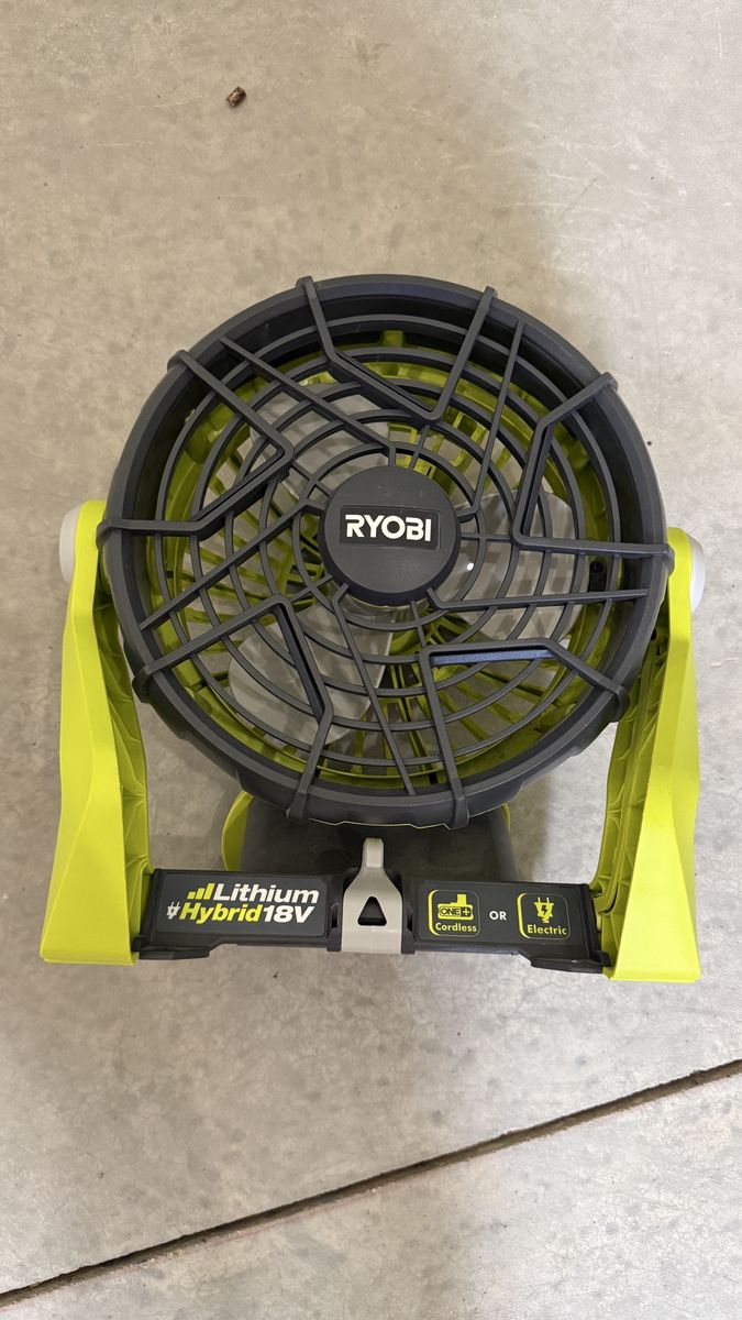 Ryobi fan