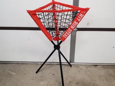 Tripod Ball Caddy - Baseball, Softball, Tennis, Pickleball