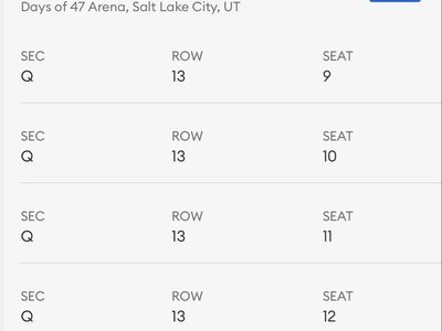 Days of '47 Rodeo Tickets - 6 Seats