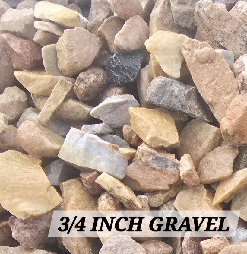 Construction 3/4 inch minus Gravel/Parking Gravel