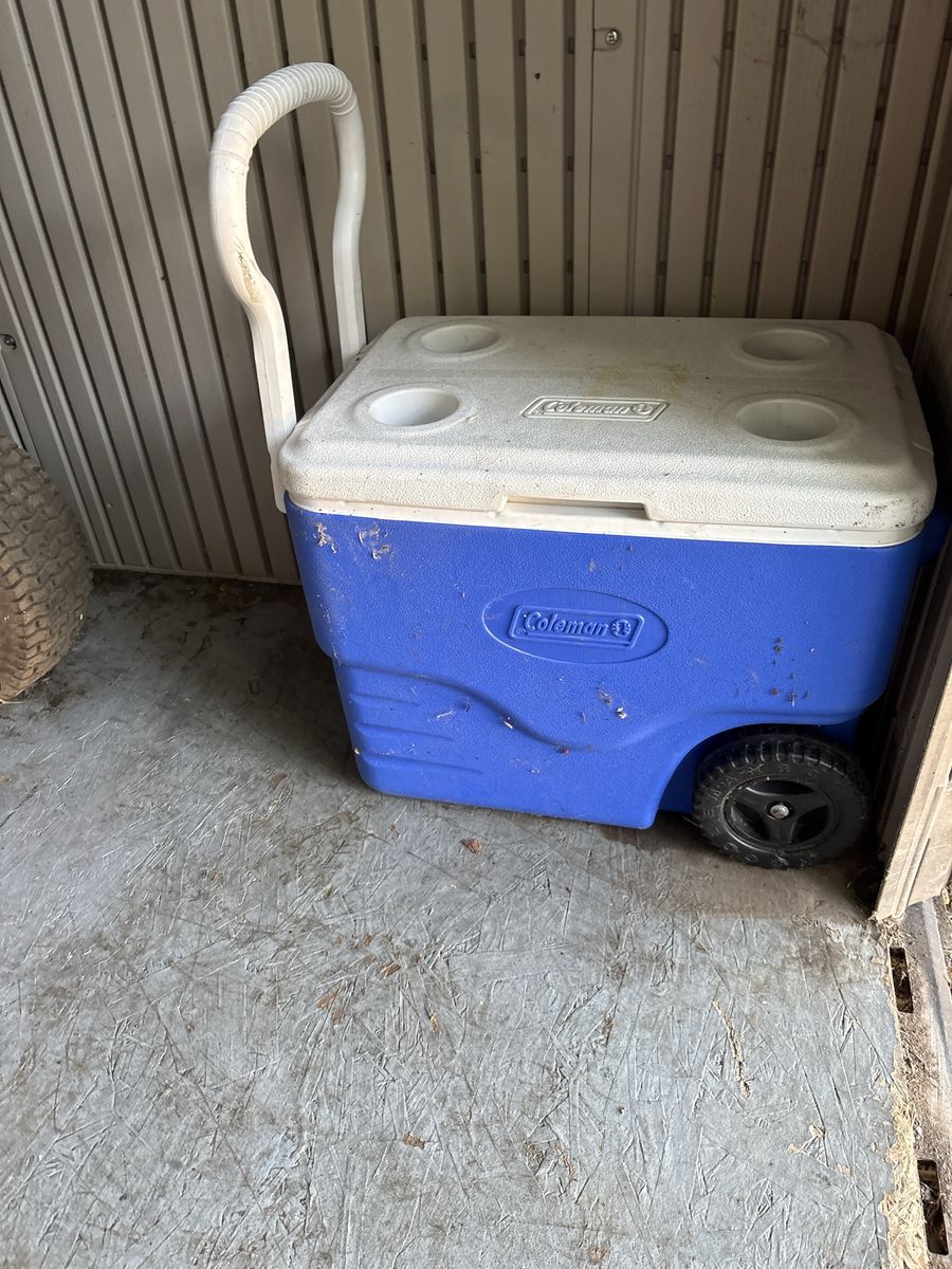 Coleman roller cooler