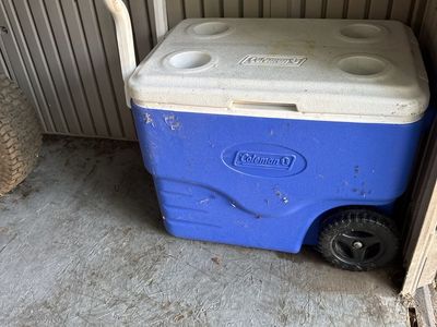 Coleman roller cooler