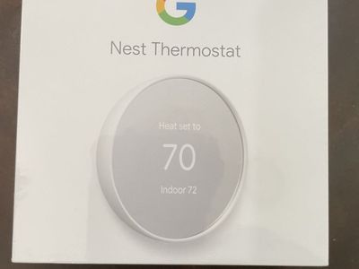 Google Nest Thermostat - Snow (Brand New in Box)