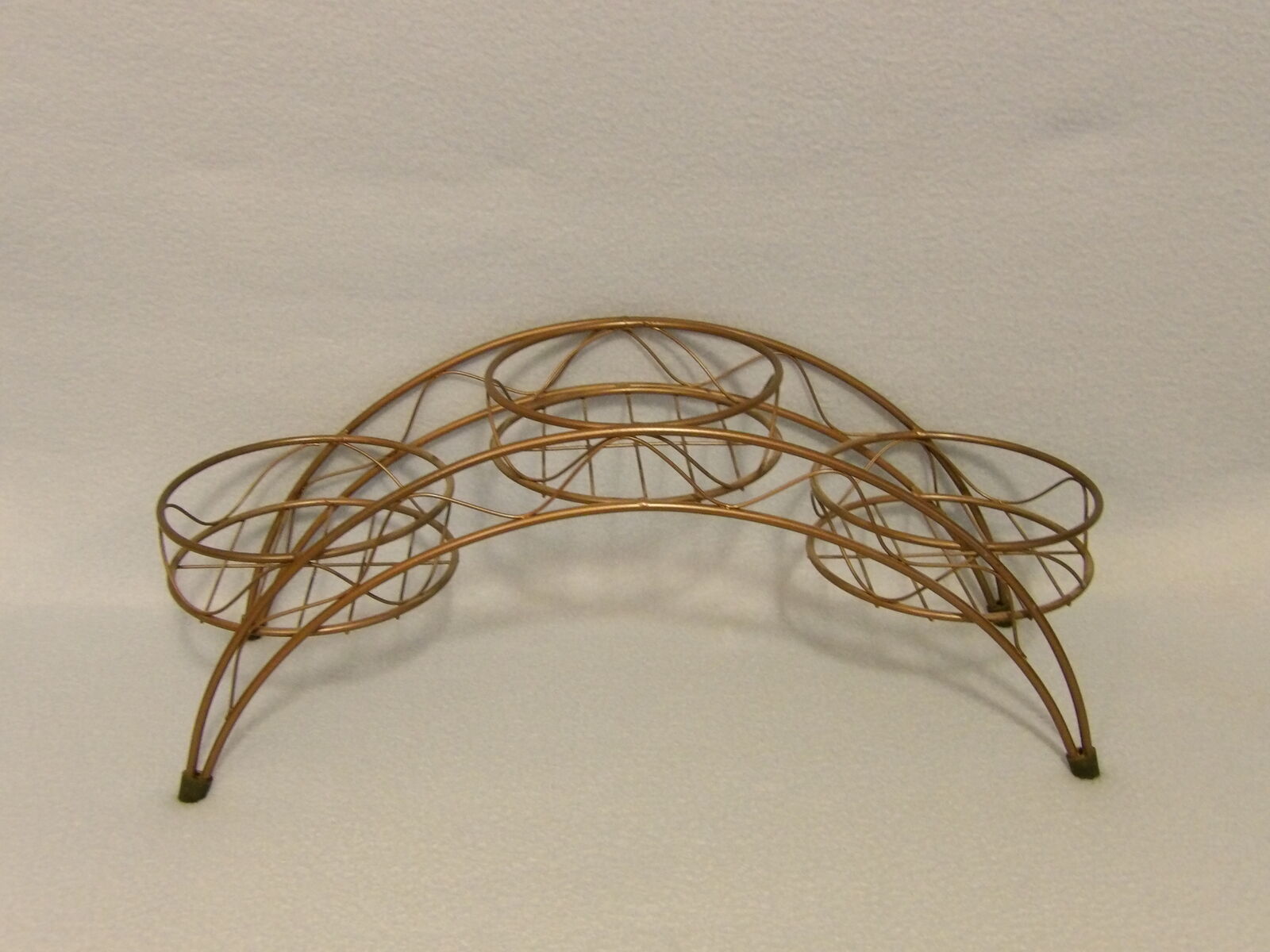 3 Plant Holder 2 Tier Golden Metal Plant Stand/Holder