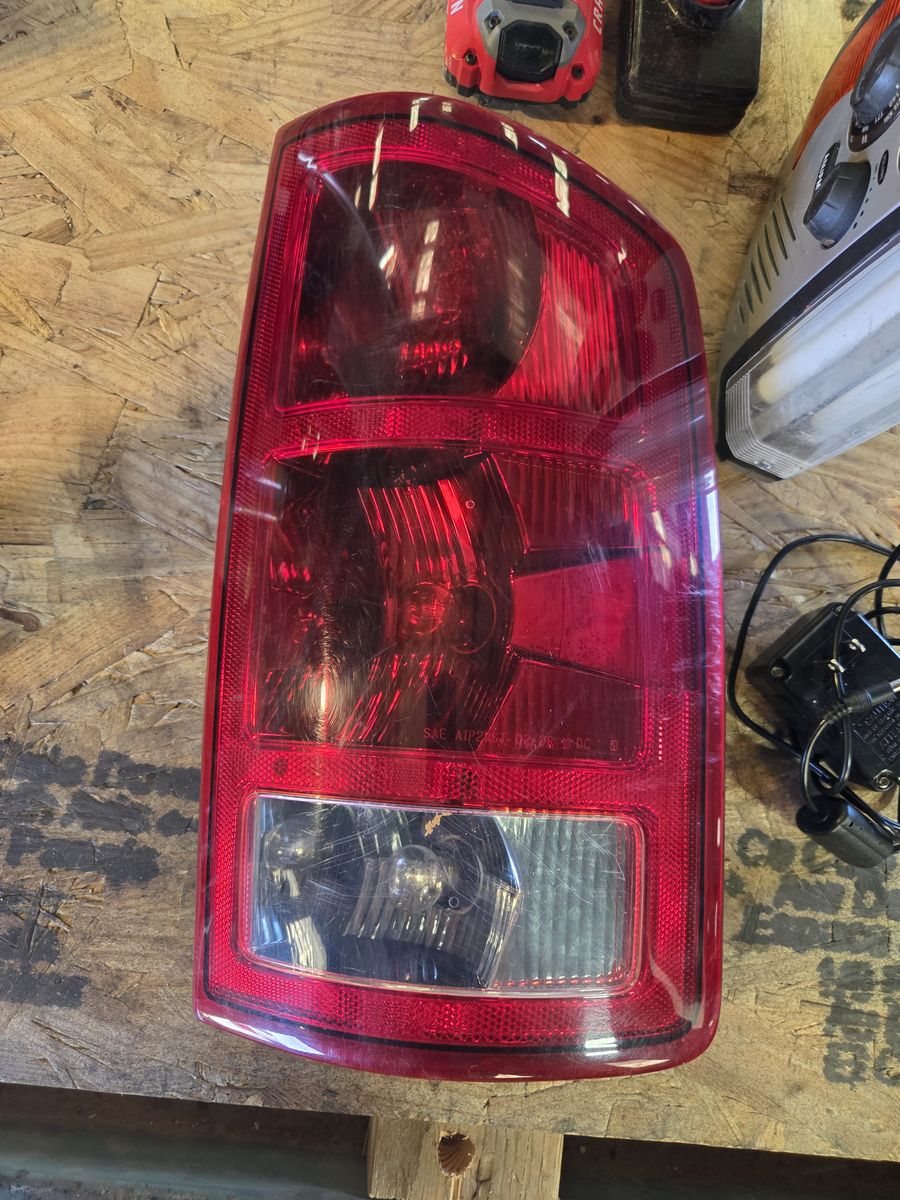 Dodge ram passenger tail light