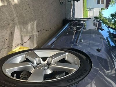 8x Mazda RX-8 Wheels 18" 4 near new tires, 4 bad, Package.