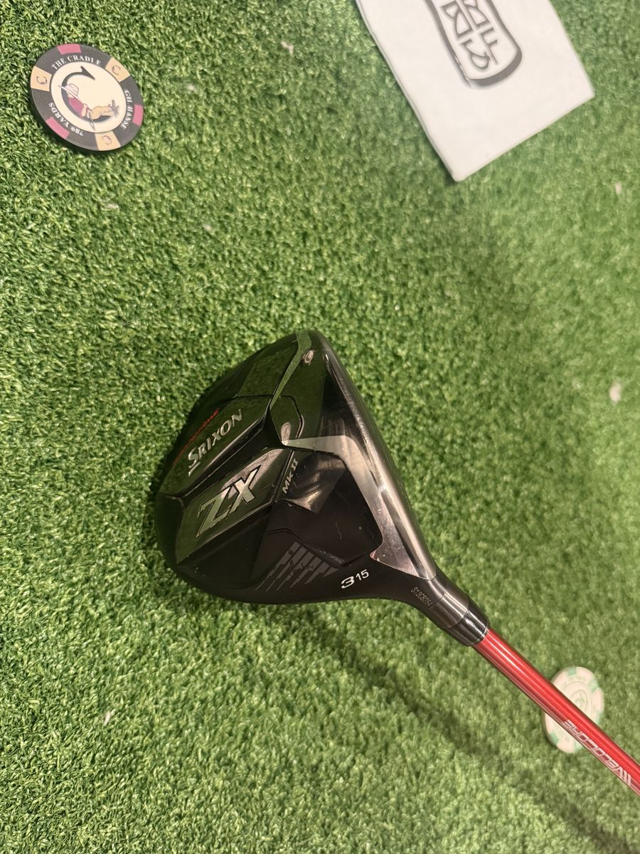 Srixon ZX MKII 15* 3 Wood Stiff Velocore Red 6S Very Good