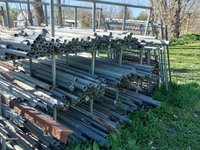 Galvanized 6&7' fence posts